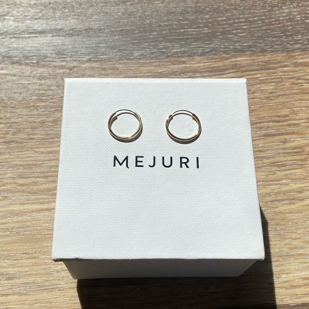 Mejuri Gold Small Hoops